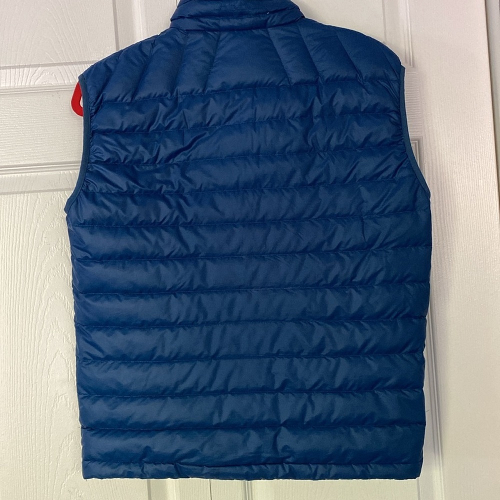 Patagonia Men’s Vest Down Sweater Vest Down Puffer Winter Vest Blue size Small - Picture 4 of 15